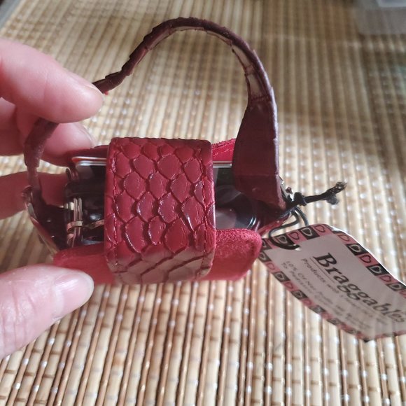 💖 4/$25 NWT Mini Crossbody  2 in 1 Case - Faux Suede/Snakeskin - Picture 7 of 8